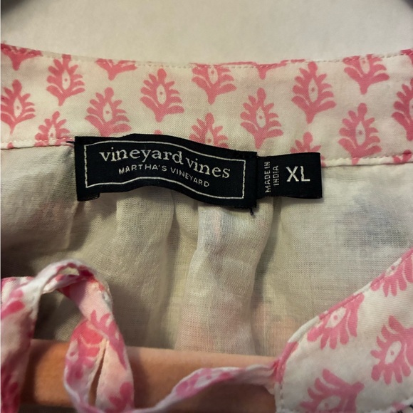 Vineyard Yards (Martha’s) Pink Blue Floral Maxi Dress (XL) Excellent Condition - Picture 5 of 7